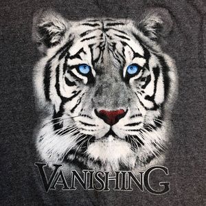 Vintage Alore White Tiger T Shirt Single Stitch